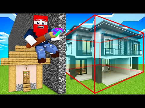 ICH PRANKE ELINA mit PIXEL BAU MOD! - Minecraft