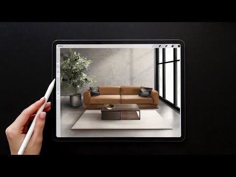 How I Use My iPad for Interior Renders