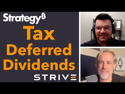 CPA Deep Dive: Defer taxes for 10 years using Return of Capital Dividends (STRC, STRF, STRD, SATA)