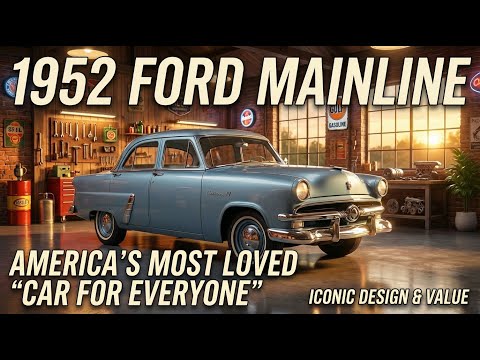 How the 1952 Ford Mainline Became America’s Most Loved “Car for Everyone”