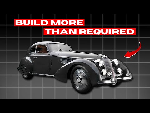 When Car Companies Went Insane  The Biggest #VintageEngines #LuxuryCar