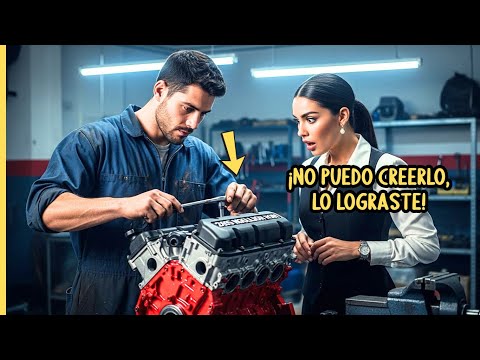 LA CEO QUEDA EN SHOCK CUANDO UN MECÁNICO SUBESTIMADO ARREGLA UN MOTOR DE $2 MILLONES.