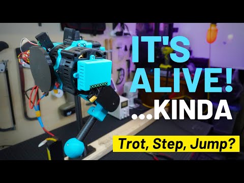 Robot Dog Part 1: Leg Day