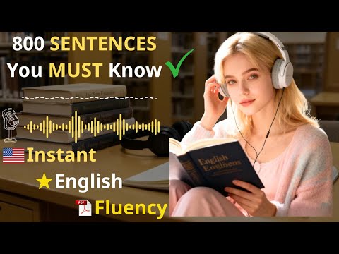✅ 800 Daily English Sentences to Speak Naturally & Confidently
