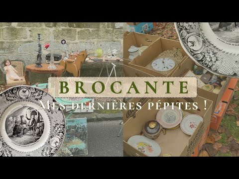 BROCANTE IN FRANCE / Back from flea market / My flea market gems