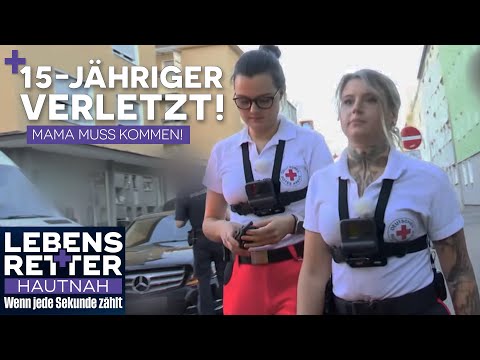 Teenager crashes into car – whiplash? | Lifesavers up close | SAT.1