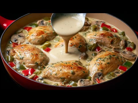 ¡La receta de pollo guisado más deliciosa! ¡Seguro que nunca has preparado algo igual!