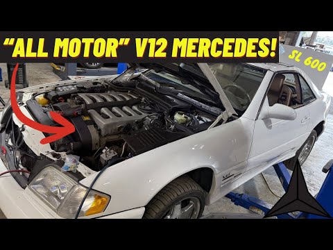 ALL MOTOR! Super Rare Mercedes Benz Sl600 V12! 