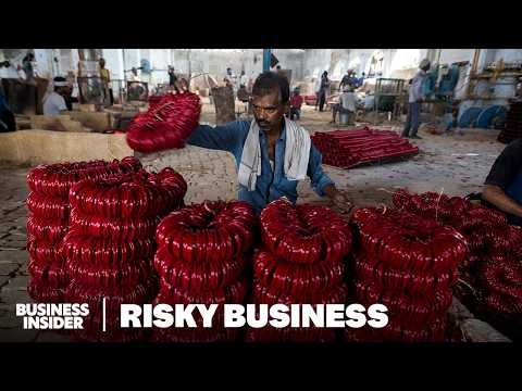 Why People Risk Their Lives To Make Millions Of Bangles In India | Risky Business | Business Insider