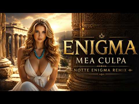 ENIGMA Mea Culpa NG Remix II & Notte Enigma with AI Greek Goddess #enigma