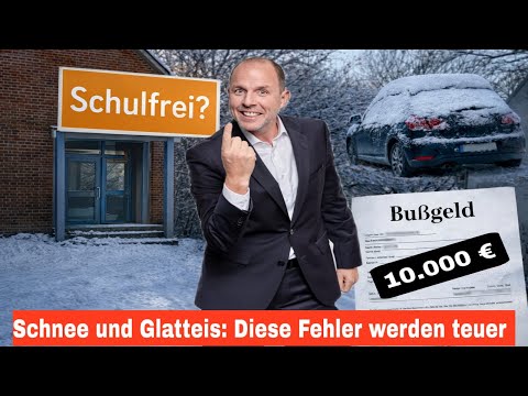 Schnee-Chaos 2026: Wann ihr morgen NICHT zur Schule/Arbeit müsst! | Anwalt Christian Solmecke