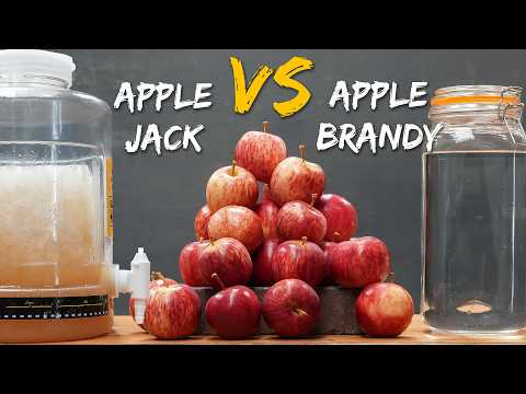 Home Made Apple Jack VS Apple Brandy