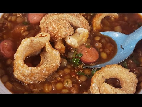 Lentejas charras con chile guajillo