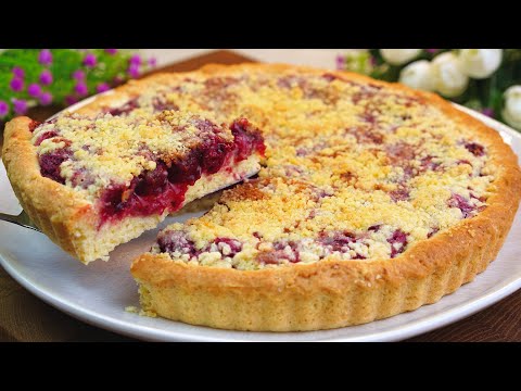 Cherry pie that melts in your mouth! Simple and very tasty!