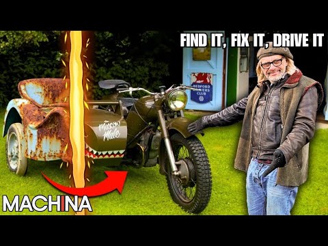 Restoring A WWII 3 Wheel Sidecar Ural MotorBike | Find It, Fix It, Drive It | EP 3