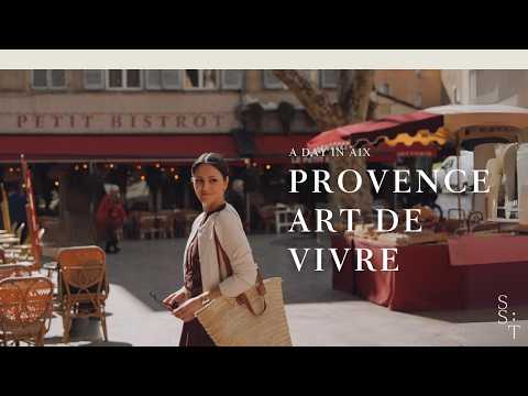 My Slow & Idyllic Day in Provence: French Market, Shopping, Tea Time | SIMPLY SLOW TRAVELER