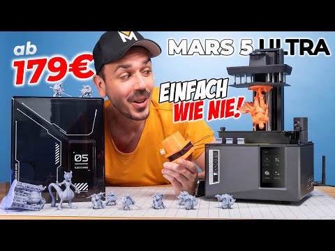 Elegoo Mars 5 Ultra | Günstiger Resin 3D Drucker für Anfänger!? (XL Test)