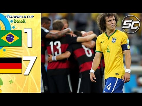 THE BRAZILIAN NATIONAL TEAM WAS HUMILIATED BY GERMANY IN THEIR OWN COUNTRY