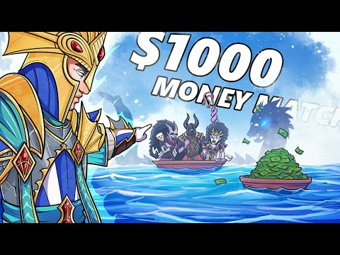 I Challenged 3 Players For $1000