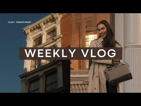 NYC Weekly Vlog – Healthy Routines, SoHo Shopping, Zara and Frankie Shop Finds