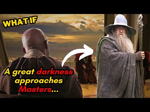 What if Gandalf Had Visions of Anakin & Went To Coruscant