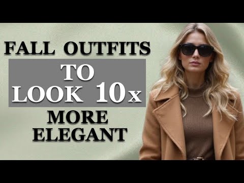 10 Most Elegant Fall Outfits for 2025 that Makes you Look Expensive