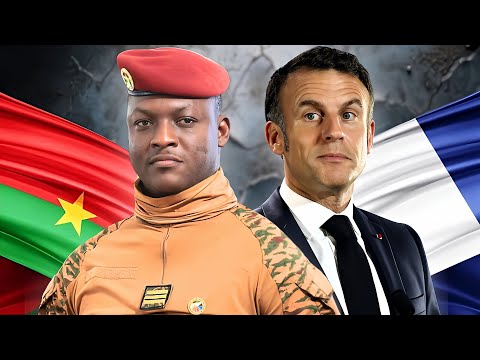 Burkina Faso President CHECKS Macron