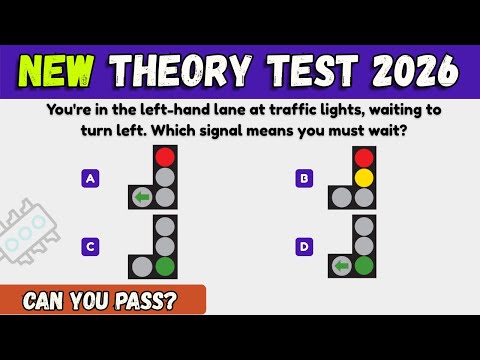 UK Driving Theory Test 2026 - 50 Real DVSA Questions