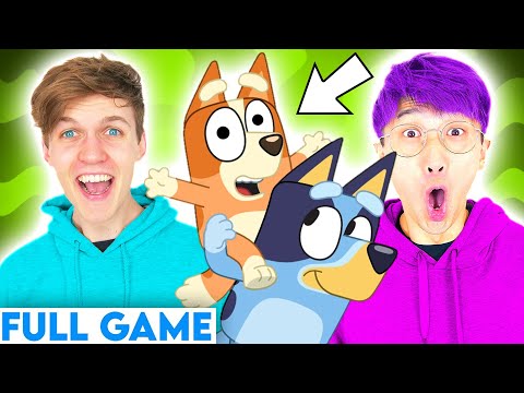 LANKYBOX Playing BLUEY THE VIDEO GAME!? (FULL GAMEPLAY WALKTHROUGH!)