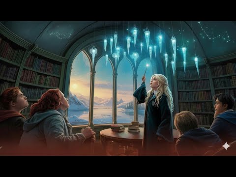 The Ravenclaw Icicle Lanterns | A Calm and Enchanting Harry Potter Sleep Story To Fall Asleep To