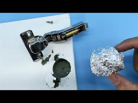 Don't Give Money to Carpenters! Repair Broken Hinges in 2 Minutes
