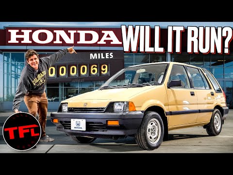 Honda Sent Us a BRAND NEW 1984 Honda Civic That Hasn't Run In Years! Can I Start It?