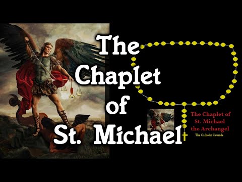 The Chaplet of St Michael (virtual rosary beads)