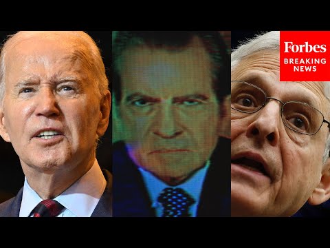 GOP Lawmaker Brings Up Watergate In Grilling With Garland About Refusal To Release Biden Audiotapes