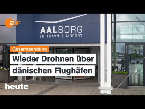 heute 19:00 Uhr vom 25.09.2025 Drohnen in Dänemark, Stellenstreichung bei Bosch, Haft für Sarkozy