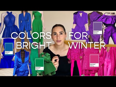 THE BEST COLORS FOR A BRIGHT WINTER/ Color Analysis