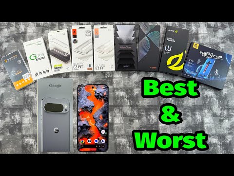 9 Google Pixel 10 Pro XL Screen Protectors Tested — Fit, Feel, Drop & Scratch Review