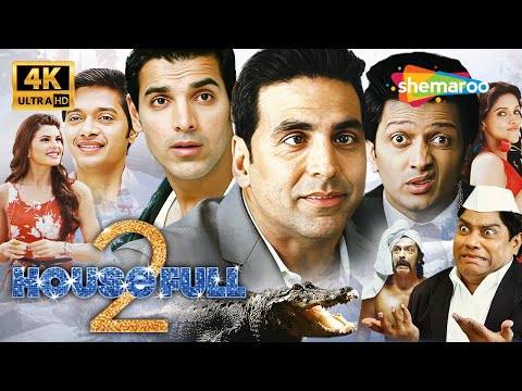 Housefull 2 Full Movie Comedy 4K (2012) | Akshay, Riteish, John, Asin, Johny Lever, Jacqueline