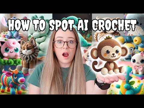 I tried an AI CROCHET PATTERN so you don't have to...😳 (+ HOW to spot AI CROCHET!)