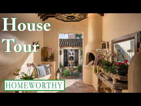 HOUSE TOUR | A Restored Spanish Colonial Home with Global Treasures