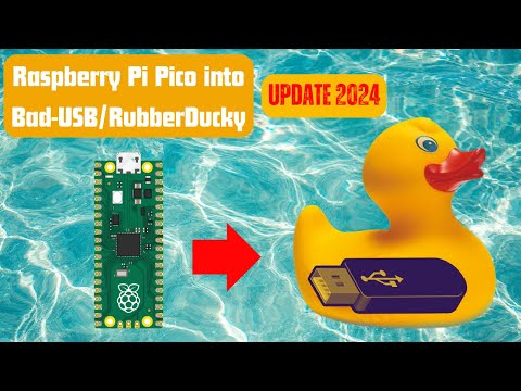 How to Turn a Raspberry Pi Pico into Bad-USB/RubberDucky (2025 UPDATE)