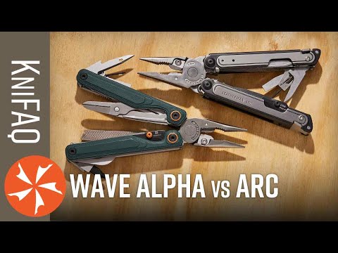 Leatherman Wave Alpha vs ARC - KniFAQ #235