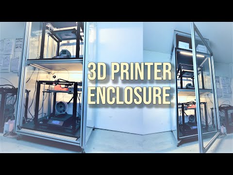 3D Printer Enclosure Build - Creality Ender 5 Plus (Aluminium T-slot profiles)