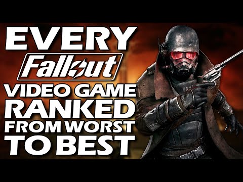 Every Fallout Video Game Ranked from WORST To BEST