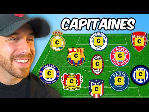 J'achète le CAPITAINE de CHAQUE CLUB !