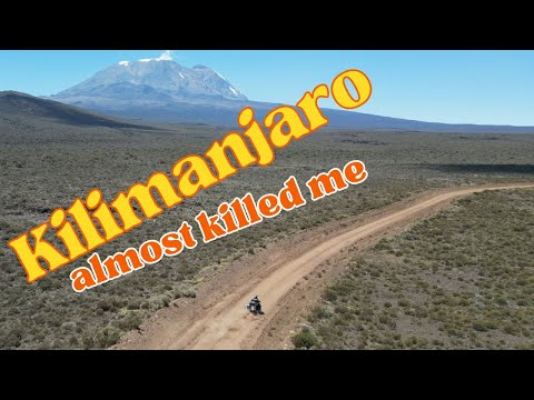 I rode a motorcycle up Mount Kilimanjaro - Around the world on two wheels - ep8