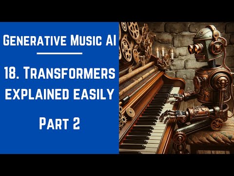 18.  Transformers Explained Easily: Part 2 - Generative Music AI