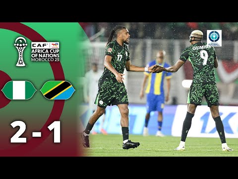 Osimhen-Hackentor zählt nicht! Nigeria kämpft sich zum Auftaktsieg | Nigeria - Tansania