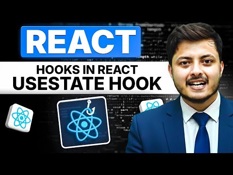 React useState Hook | The Complete Guide for Beginners | What is hooks | ReactJS Full Course #4