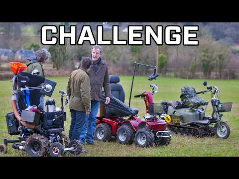 Jeremy, Richard & James Redesign Mobility Scooters | Top Gear Classic